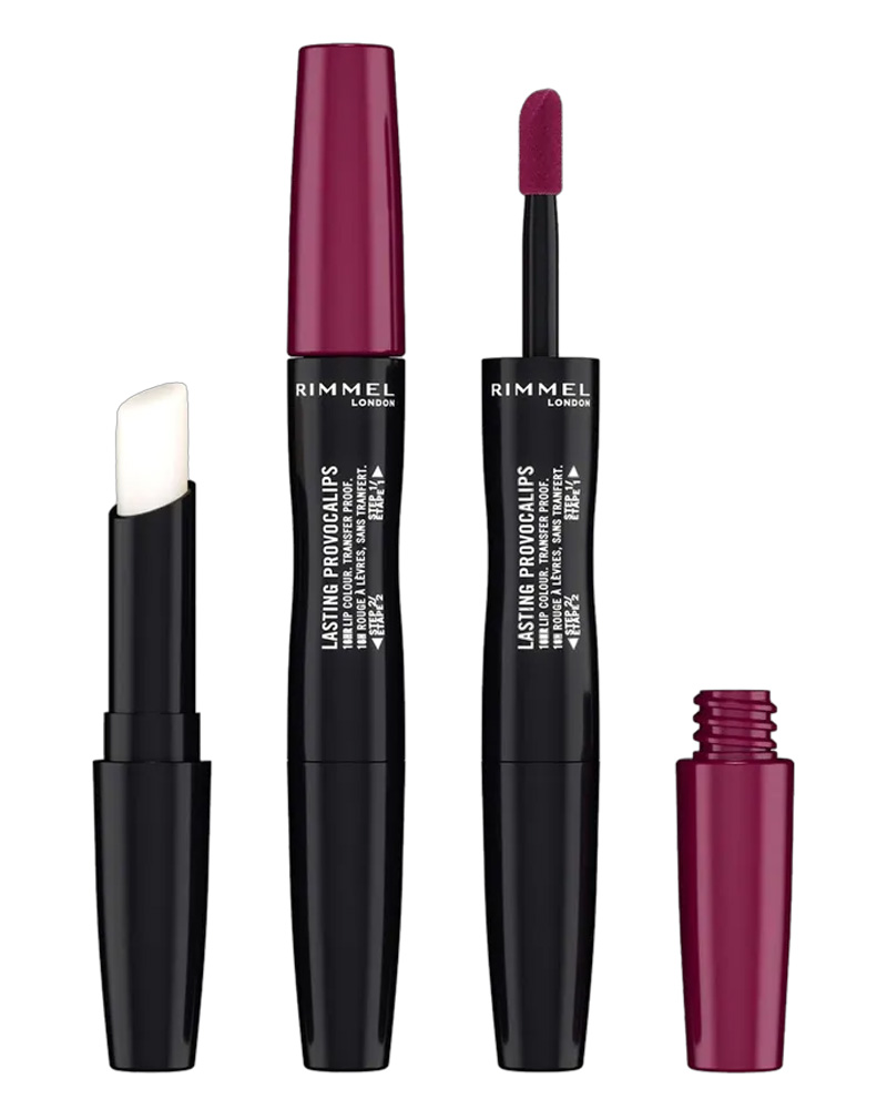 Rimmel London Lasting Provocalips Lip Colour 2-In-1 440 Maroon Swoon