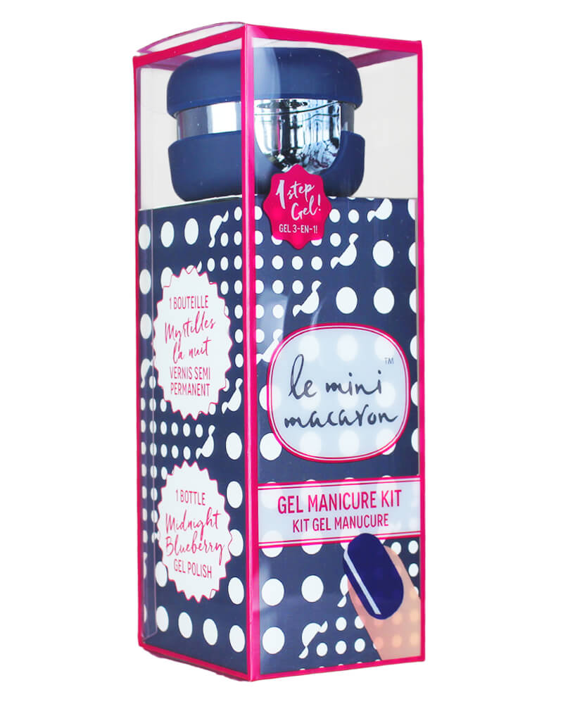 Le Mini Macaron Gel Manicure Kit Midnight Blueberry (U) 10 ml