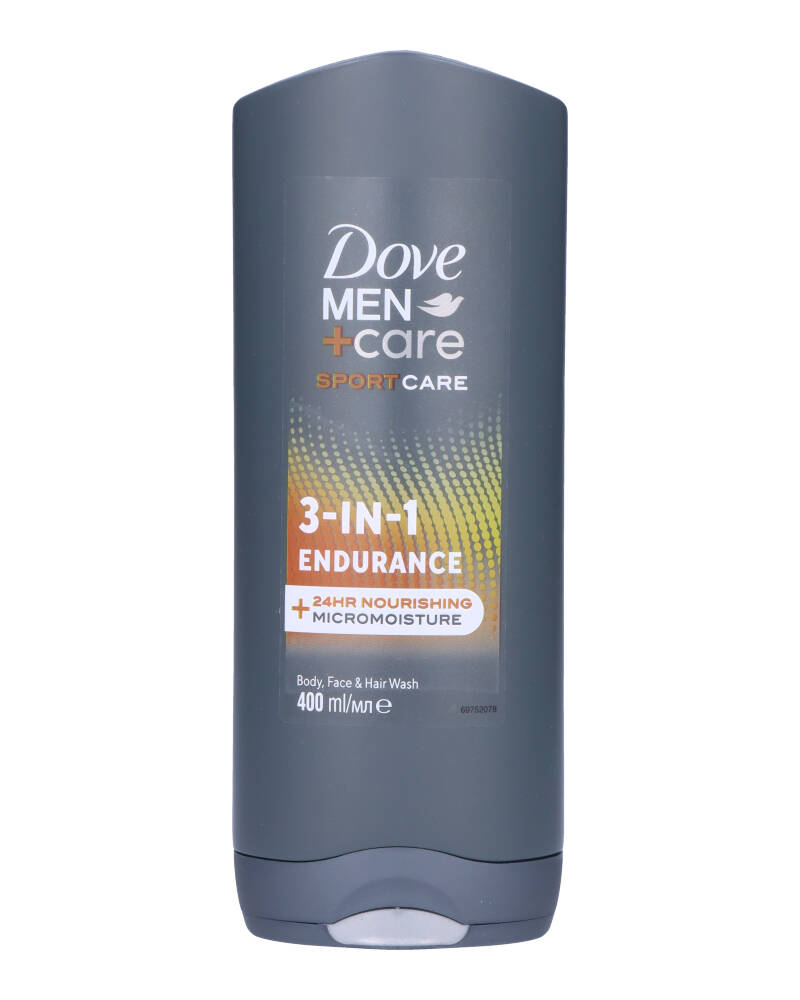 Dove Men + Care Sports Care 3-In-1 Endurance Body, Face & Hair Wash 400 ml