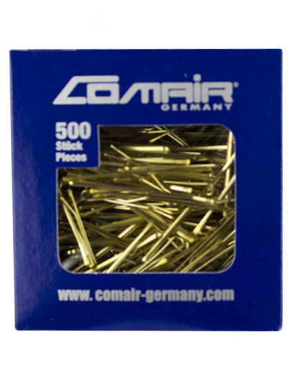 Comair Hårnåle Glat ""Klassik 5cm""  Guld 754602   500 stk.