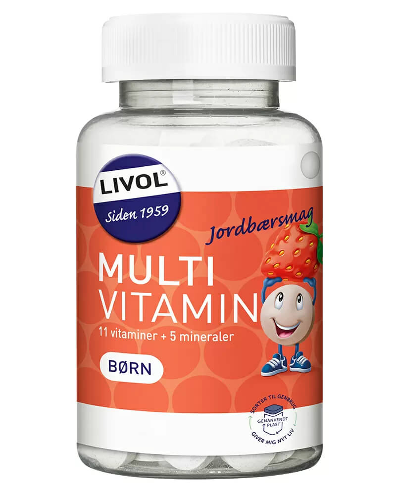 Livol Multivitamin Kids Strawberrytaste   150 stk.