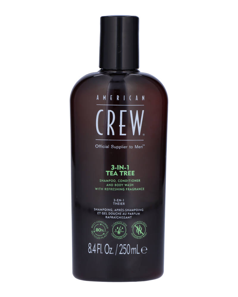 Produktfoto för American Crew 3-in-1 Tea Tree 250 ml