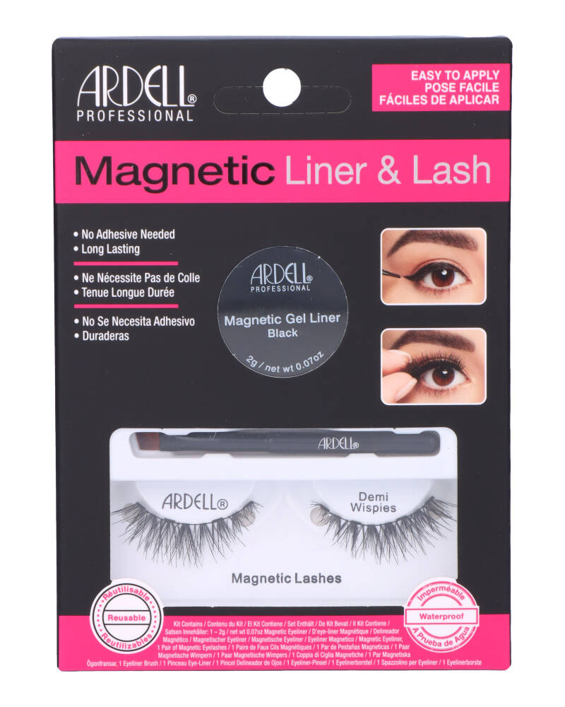 Alternativ bild 0 för Ardell Magnetic Liner & Lash Kit Demi Wispies