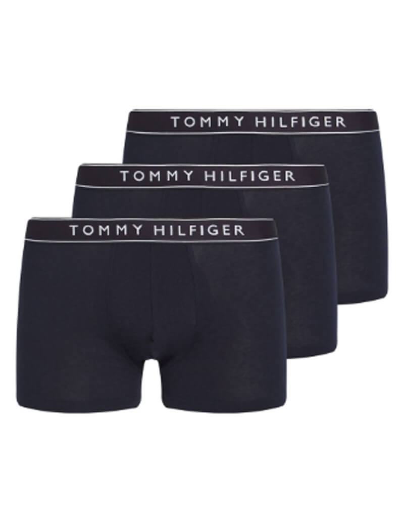 Tommy Hilfiger Everyday Essentials Trunks 3-Pack Navy Str. S 3 stk.