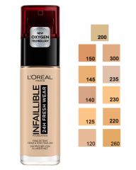 Loreal Infallible Stay Fresh Foundation - Sand 220 30 ml