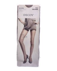 Decoy Silk Look (15 Den) Pearl 2-Pack Knee High One Size