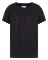 Armani Exchange Icon Period Women T-Shirt Black S