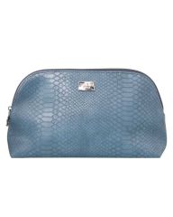 Gillian Jones Cosmetic Bag Blue Snake Art: 10742-13 