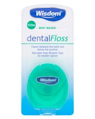 Wisdom DentalFloss Mint Waxed
