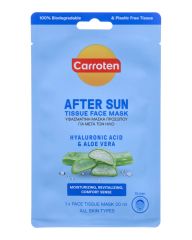 Carroten After Sun Tissue Face Mask
