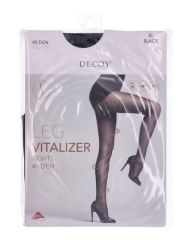 Decoy Leg Vitalizer (40 Den) Black XL
