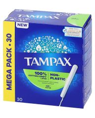 Tampax Tampons Cardboard Applicator Super