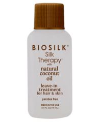 Biosilk Silk Therapy with Organic Coconut Oil Leave-In Treatment