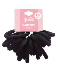 Yuaia Hair Ties Black