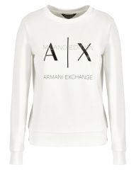 Armani Exchange Kvinna Sweatshirt Vit XL