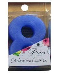 Price's Celebration Candles Number 8