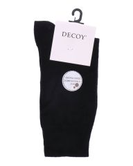 Decoy Ekstra Wide Comfortable Rib Socks Black 37-41