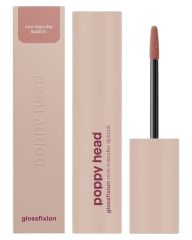 Poppy Head Glossfixion Non-Transfer Liquid Lipstick 01 Nudit