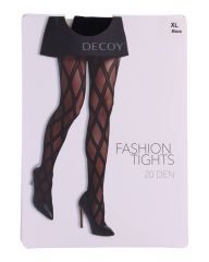Decoy Fashion Tights (20 DEN) Black XL