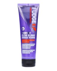 Fudge Everyday Clean Blonde Damage Rewind Violet-Toning Shampoo