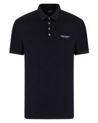 Armani Exchange Man Polo Shirt Svart M