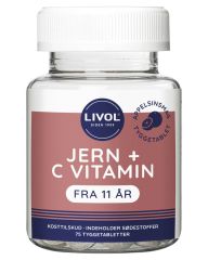 Livol Iron Chewable Tablet Orange Taste