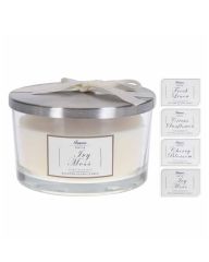 Excellent Houseware Doftljus Vit Myskros