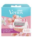 Gillette Venus Comfort Glide Spa Breeze Barberblade 4 stk.