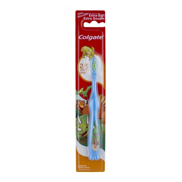 Colgate TandbÞrste BÞrn 2-5 Är - Extra BlÞd - BlÄ Dinosaur Colgate TandbÞrste BÞrn 2-5 Är - Extra BlÞd - BlÄ Dinosaur