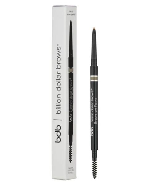 Billion Dollar Brows - Brows on Point Waterproof Micro Brow Pencil - Blonde Billion Dollar Brows - Brows on Point Waterproof Micro Brow Pencil - Blonde