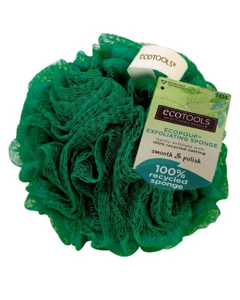Ecotools Ecopouf Exfoliating Sponge - Mørkegrøn 7424