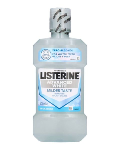 Listerine Advanced White Milder Taste Spearmint