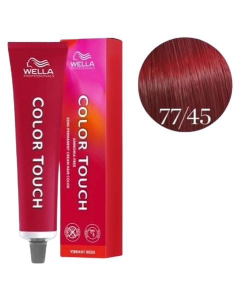 Wella Color Touch Vibrant Reds 77/45 Wella Color Touch Vibrant Reds 77/45