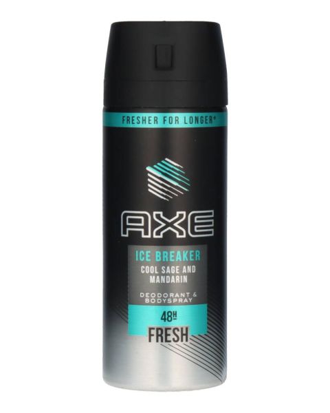 Axe Ice Breaker Deodorant & Bodyspray Cool Sage And Mandarin Axe Ice Breaker Deodorant & Bodyspray Cool Sage And Mandarin