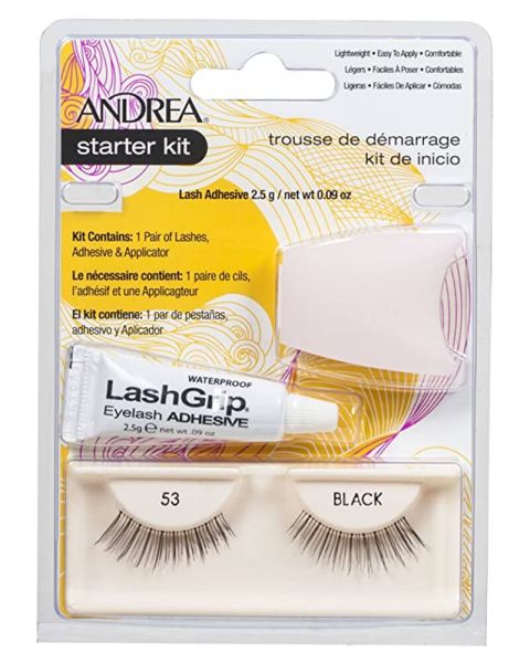 Andrea Starter Kit Lashes Black 53 Andrea Starter Kit Lashes Black 53