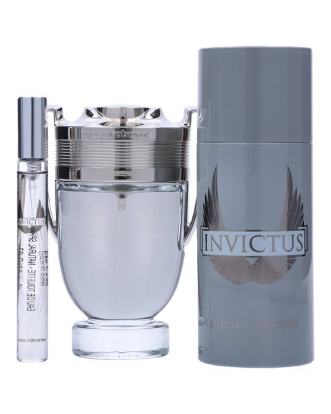Paco Rabanne Invictus For Men EDT Gift Set