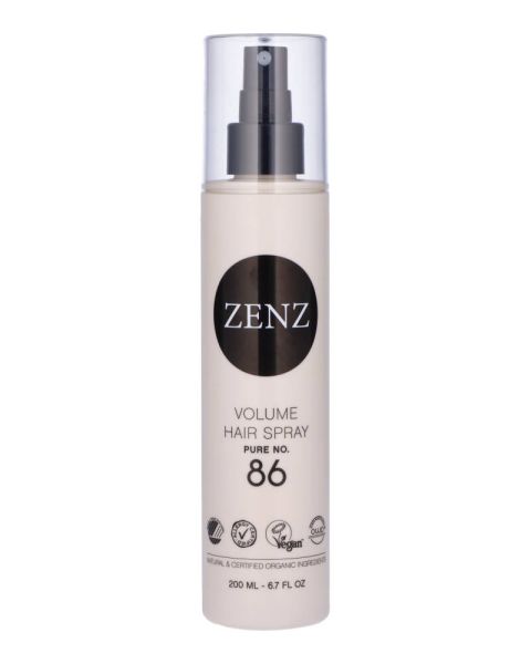 Zenz Volume Hair Spray Pure No. 86 Zenz Volume Hair Spray Pure No. 86