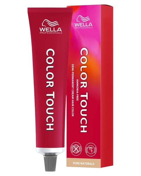 Wella Color Touch Pure Naturals 7/03 â Medium Blonde / Natural Gold Wella Color Touch Pure Naturals 7/03 â Medium Blonde / Natural Gold