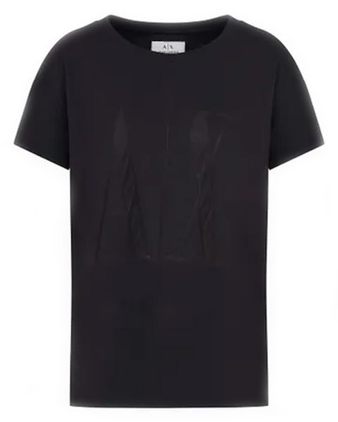 Armani Exchange Icon Period Kvinna T-Shirt Svart L