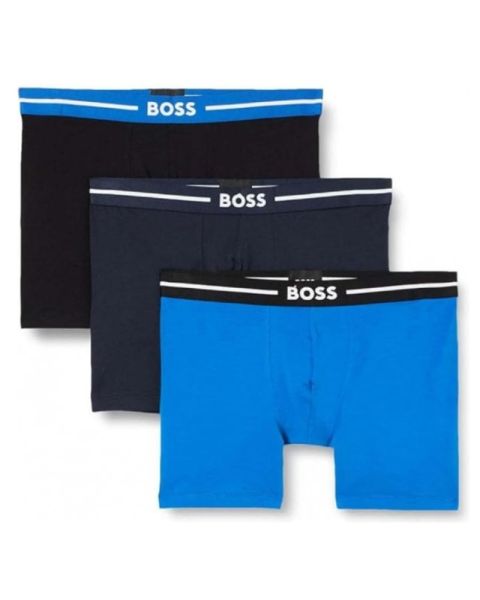 Boss Hugo Boss 3-pack Boxer Trunks Svart - Storlek L Boss Hugo Boss 3-pack Boxer Trunks Svart - Storlek L