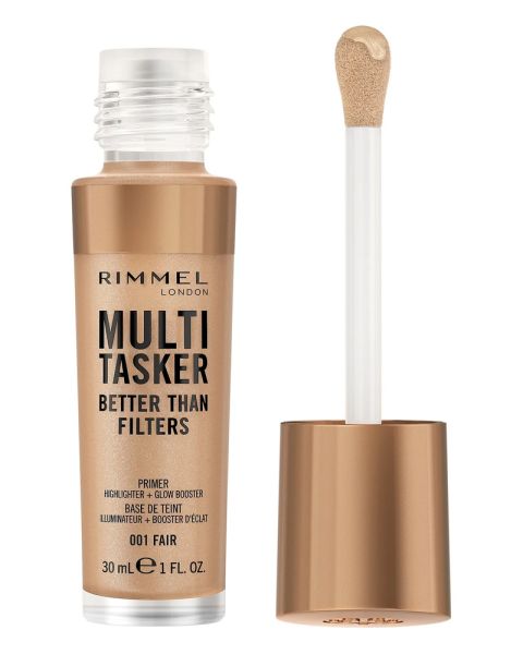 Rimmel London Multi Tasker Better Than Filters Primer Highliger + Glow Booster 001 Fair