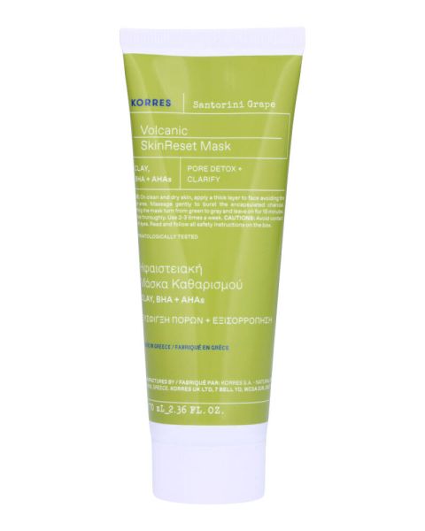 KORRES Santorini Grape Volcanic SkinReset Mask