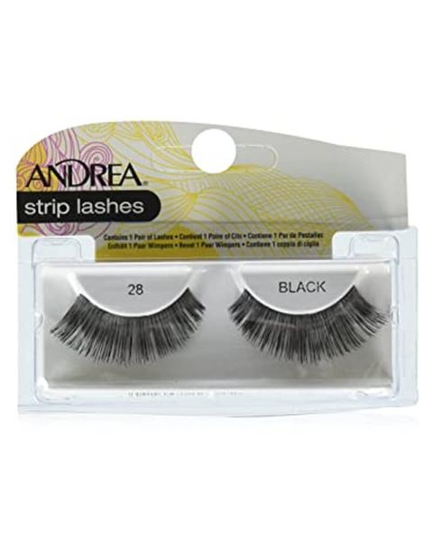 Andrea Strip Lashes Black 28 Andrea Strip Lashes Black 28