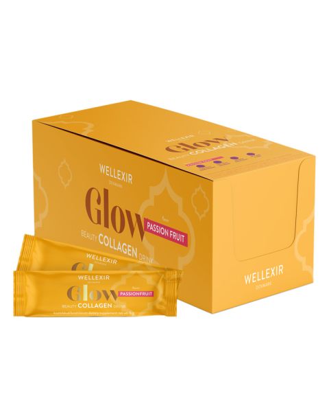 Wellexir Glow Beauty Collagen Drink Passion Fruit