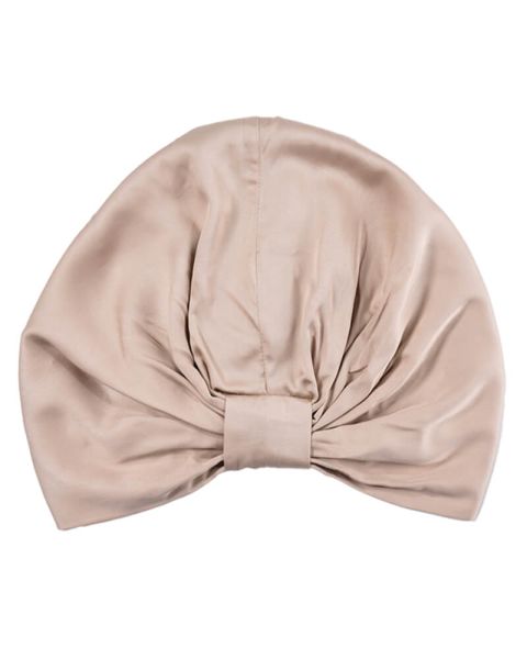 Yuaia Haircare Bamboo Bonnet - Champagne Yuaia Haircare Bamboo Bonnet - Champagne