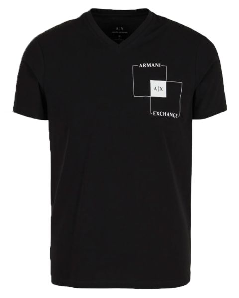 Armani Exchange Man T-Shirt Svart XL Armani Exchange Man T-Shirt Svart XL