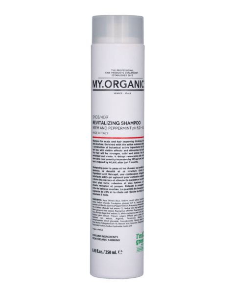 My.Organics The Organic Revitalizing Shampoo Neem And Peppermint My.Organics The Organic Revitalizing Shampoo Neem And Peppermint