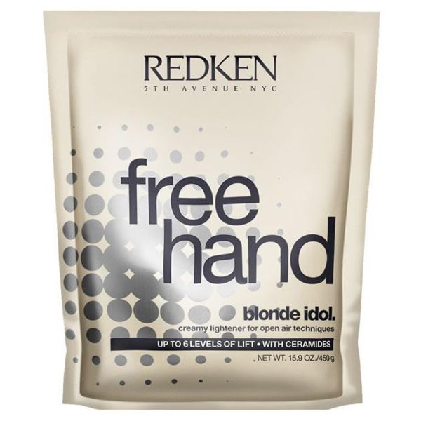 Redken Free Hand, Creamy Lightener For Open Air Techniques Redken Free Hand, Creamy Lightener For Open Air Techniques