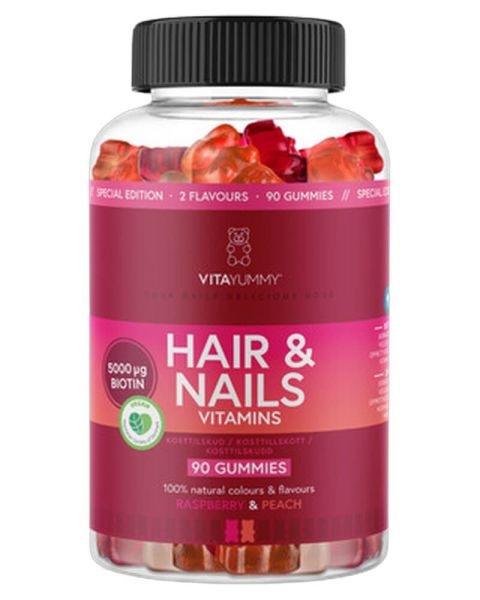 VitaYummy Hair & Nails Mix Raspberry & Peach VitaYummy Hair & Nails Mix Raspberry & Peach