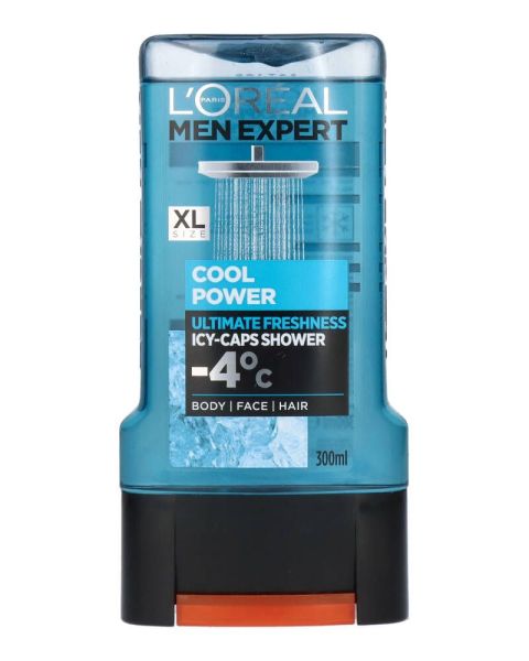 Loreal Men Expert Cool Power Body-Face-Hair Loreal Men Expert Cool Power Body-Face-Hair